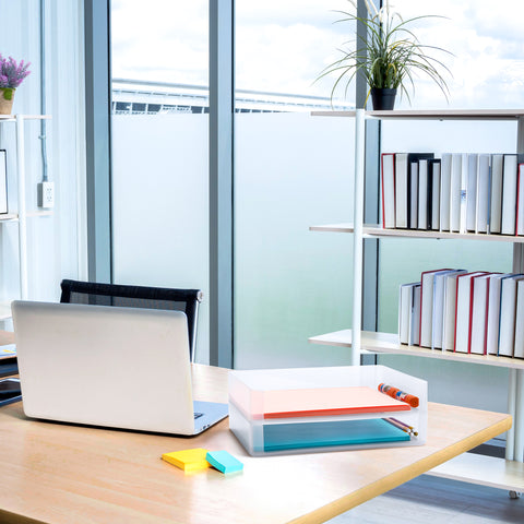 Plastic Paper Organizer (2 Pc)