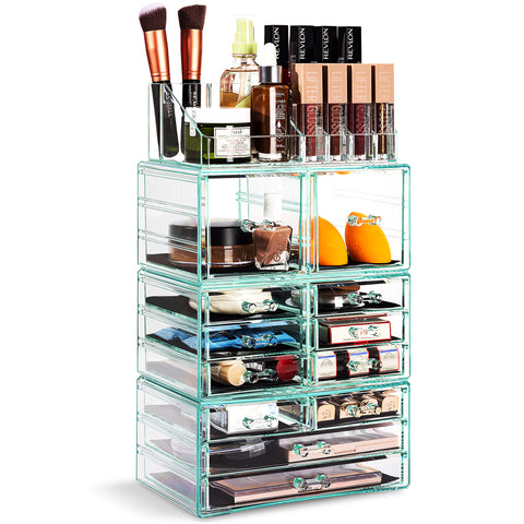 Makeup Organizer Case (12 drawer 4Pc)