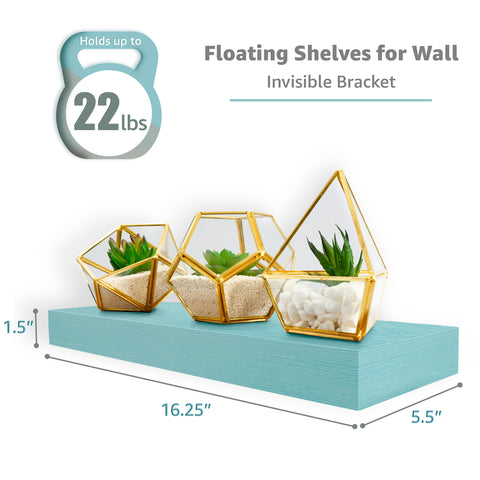 Wall Mounted Floating Shelves (5 Pack)