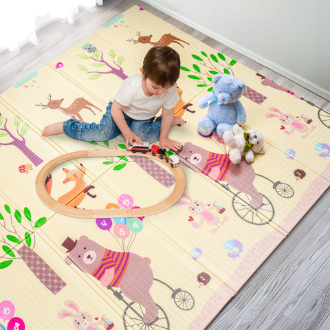 78" Safari Party Kids Foam Mat