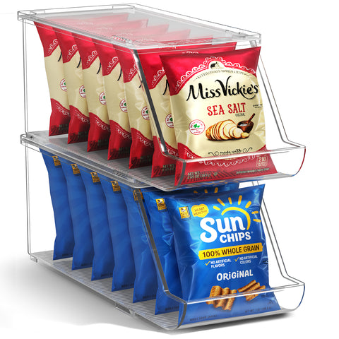 Open Front Snack Bins