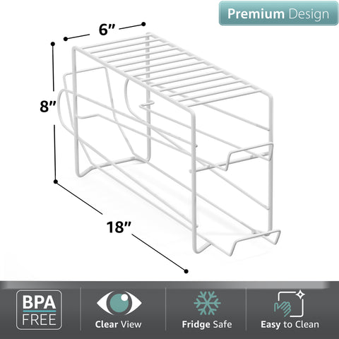 Soda Can Beverage Dispenser Rack (2 Pack)