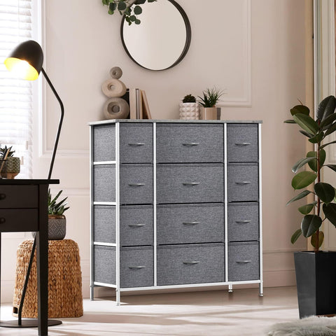 12 Drawer Tall Wide Dresser