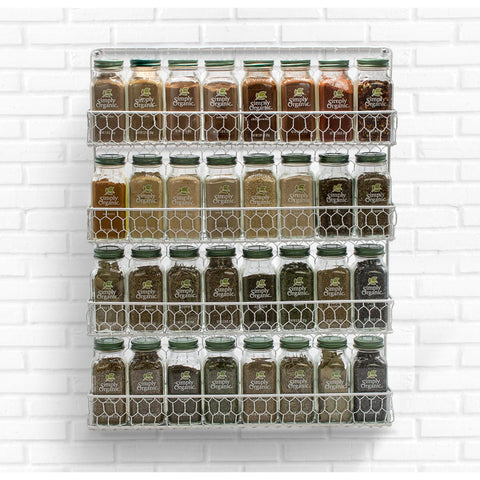 Chicken Wire Spice Rack (4 Tier)