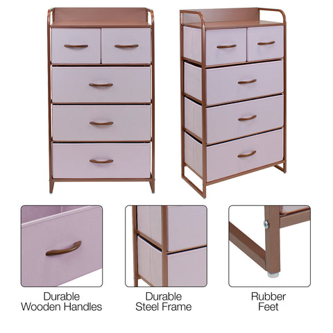 5 Drawer Dresser Chest