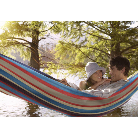 Double Hammock with Steel Stand