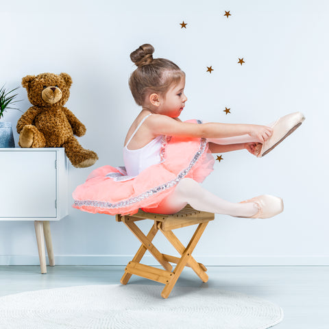 Bamboo Folding Stool