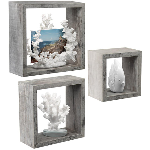 Square Floating Shelf (Set of 3)