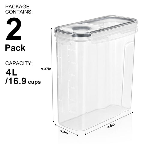 Food Dispenser Containers (Set of 2)