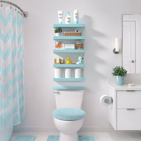 Wall Mounted Floating Shelves (5 Pack)