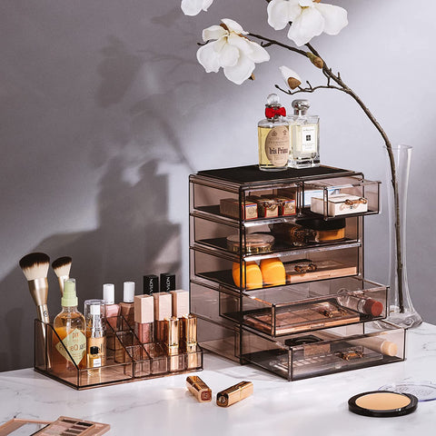 Makeup Organizer Set Tray (6 Drawer)