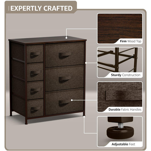 7 Drawer Dresser Chest