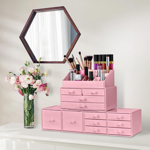 Stackable Makeup Organizer (12 Drawer)