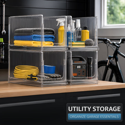 Extra Large Clear Closet Organizers