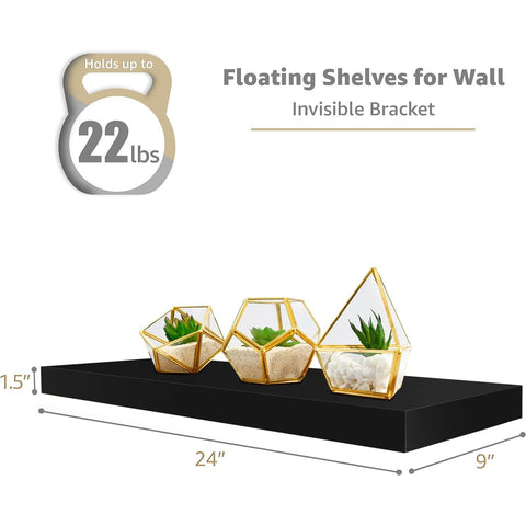 Rectangle Floating Shelves (2 Pack)