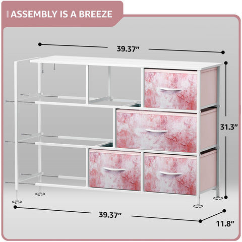 8 Drawer Wide Dresser