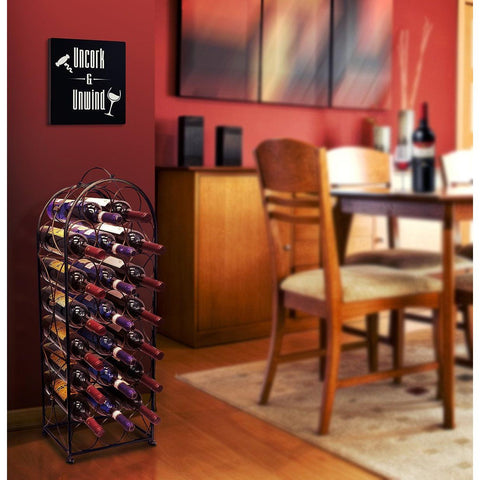 23 Bottle Wine Rack (French Style)