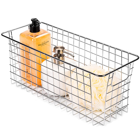 Narrow Wire Basket Bins