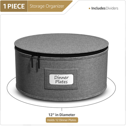 China Storage Dinner Plate Container Dinnerware Organizer (1 Piece)