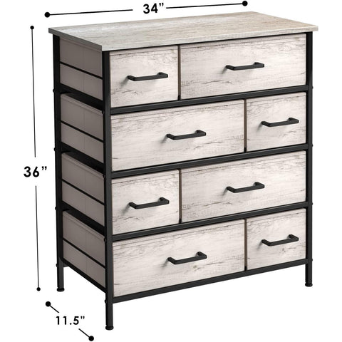 8 Drawer Wide Dresser