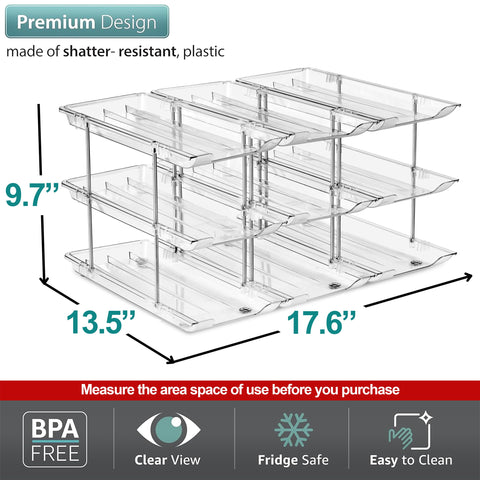 3-Tier Can Organizers Set of 3