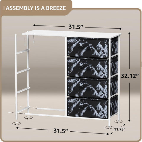 8 Drawer Dresser Stand