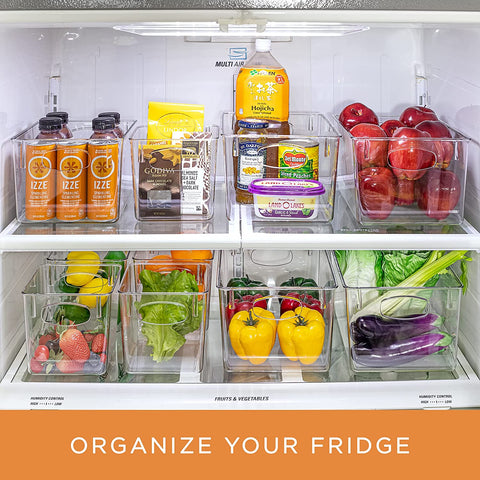 Fridge Storage Drawers (6 Pack)