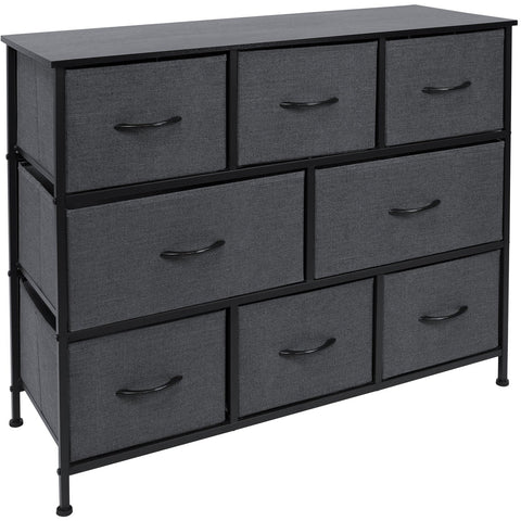 8 Drawer Dresser (Wood Top)