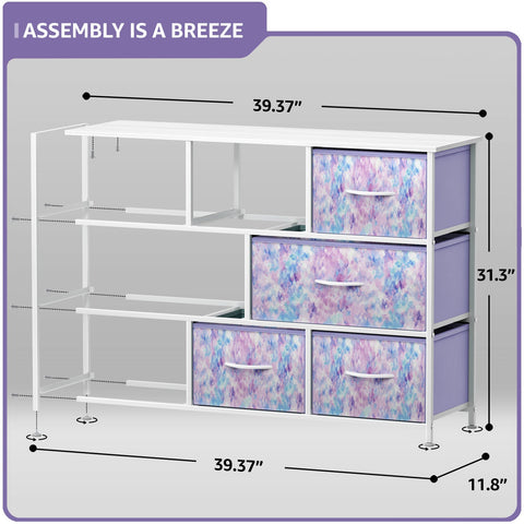 8 Drawer Wide Dresser