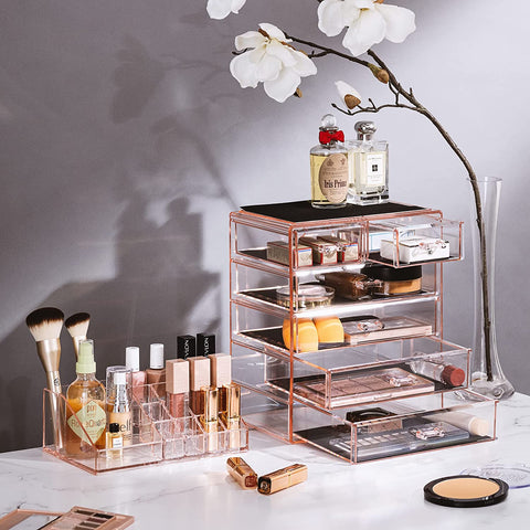 Makeup Organizer Set Tray (6 Drawer)