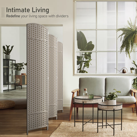 Panel Room Divider (Double Hinged)
