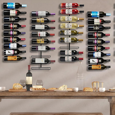 27 Bottle Wall Mounted Wine Rack