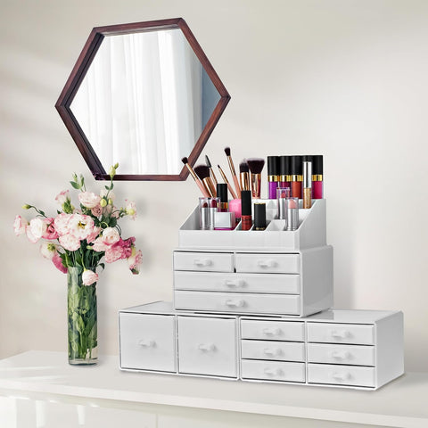 Stackable Makeup Organizer (12 Drawer)