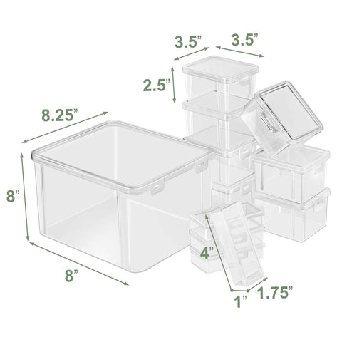 Storage Set with Lids (12 Pc)