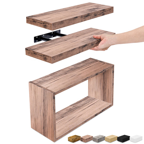 Floating Shelves for Wall (Set of 3)