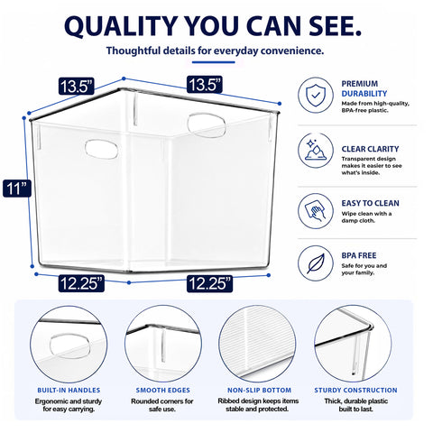 XL Pantry Cube Storage Bins