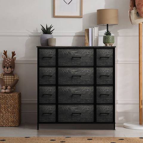 12 Drawer Tall Wide Dresser