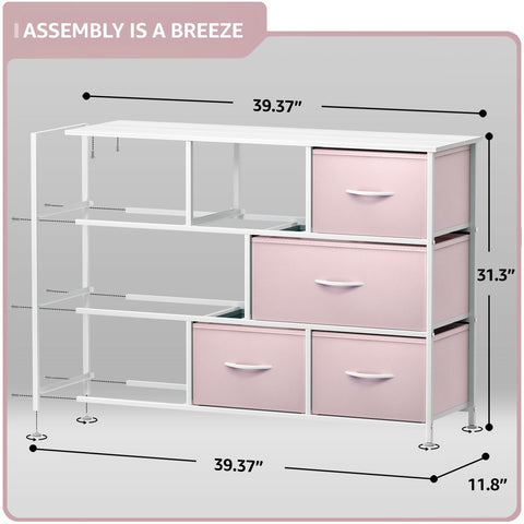 8 Drawer Wide Dresser