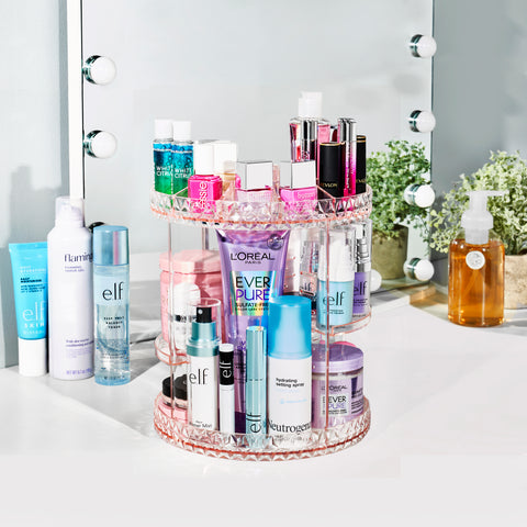 360° Makeup Organizer Carousel