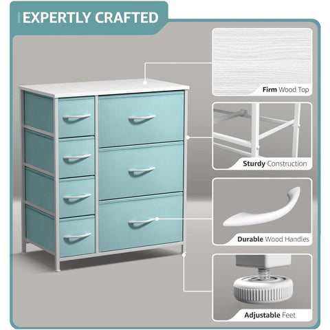 7 Drawer Chest Dresser