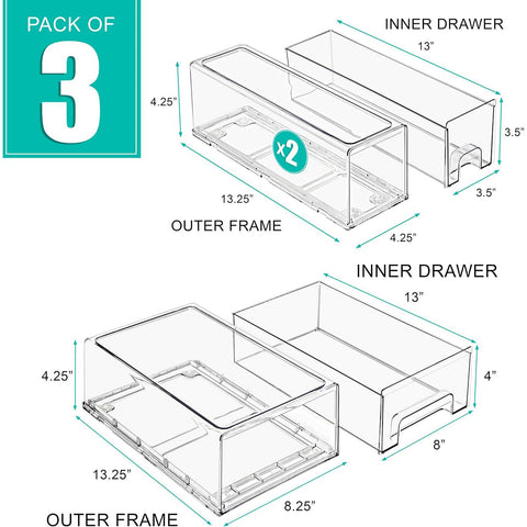 Fridge Drawers Packs