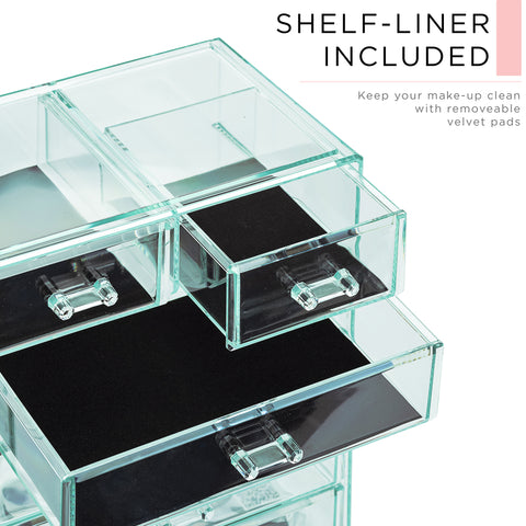 Makeup Organizer Set Tray (6 Drawer)