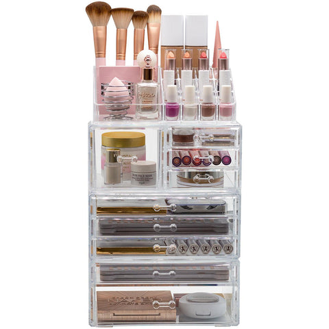 Makeup Organizer Case (9 Drawer 4Pc)