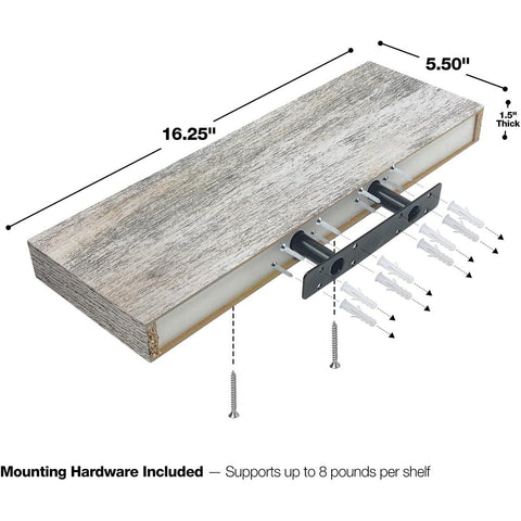 Coastal Floating Shelves (2 Pack)