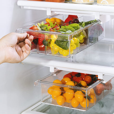 Attachable Pull Out Fridge Drawer