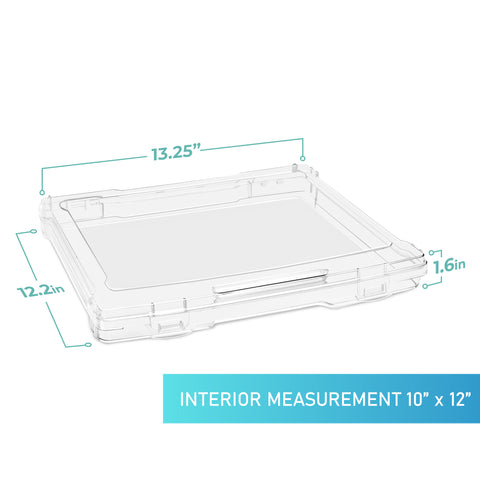 Portable Project Thin Case (12 Pc Clear)