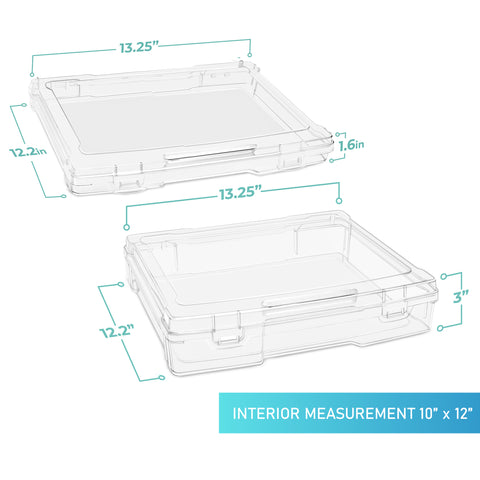 Portable Project Case Combo (9 Pc Clear)