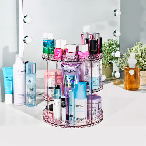 360° Makeup Organizer Carousel