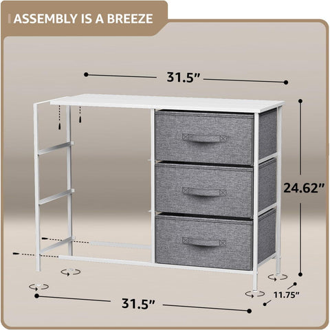 6 Drawer Dresser (Wood Top)