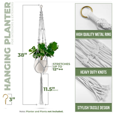 Macrame Plant Hanger – Sorbus Home